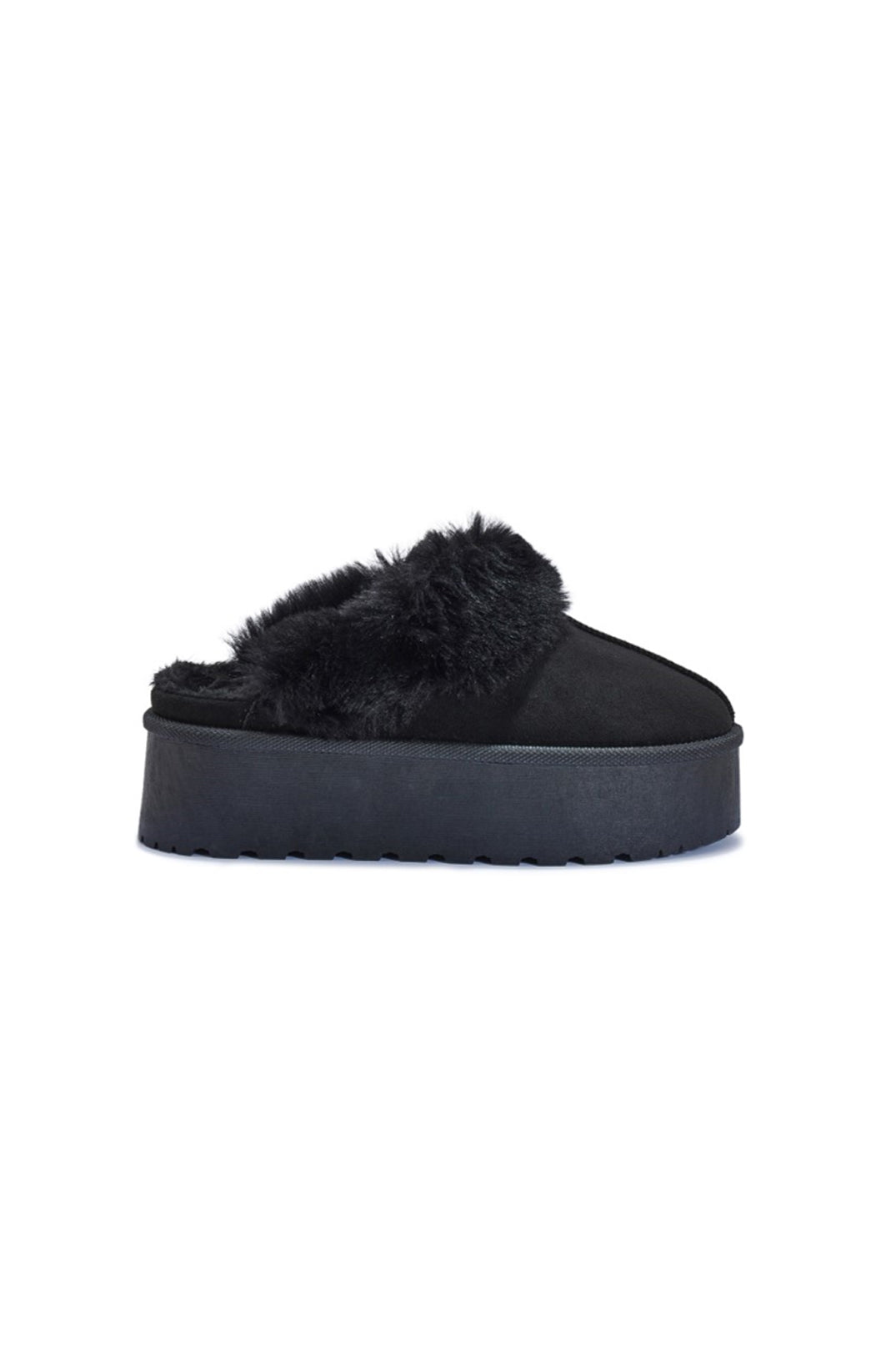 JYY Platform Slippers - Black