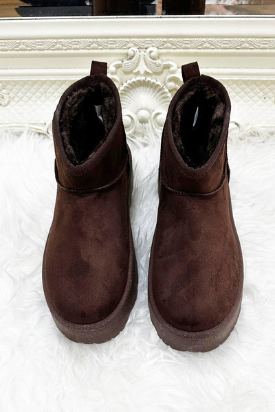 JYY Platform Boots - Brown