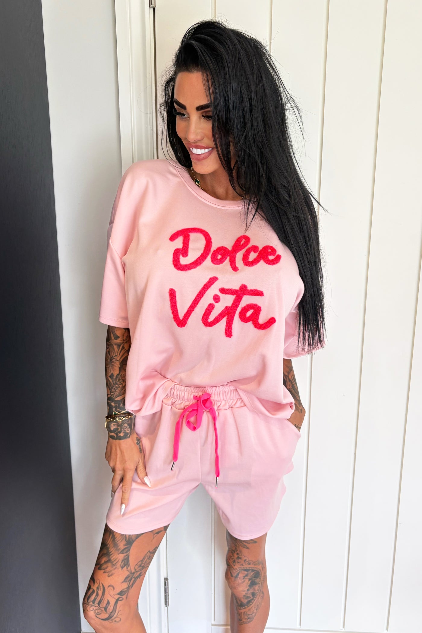 Dolce Vita Short Set - Pink