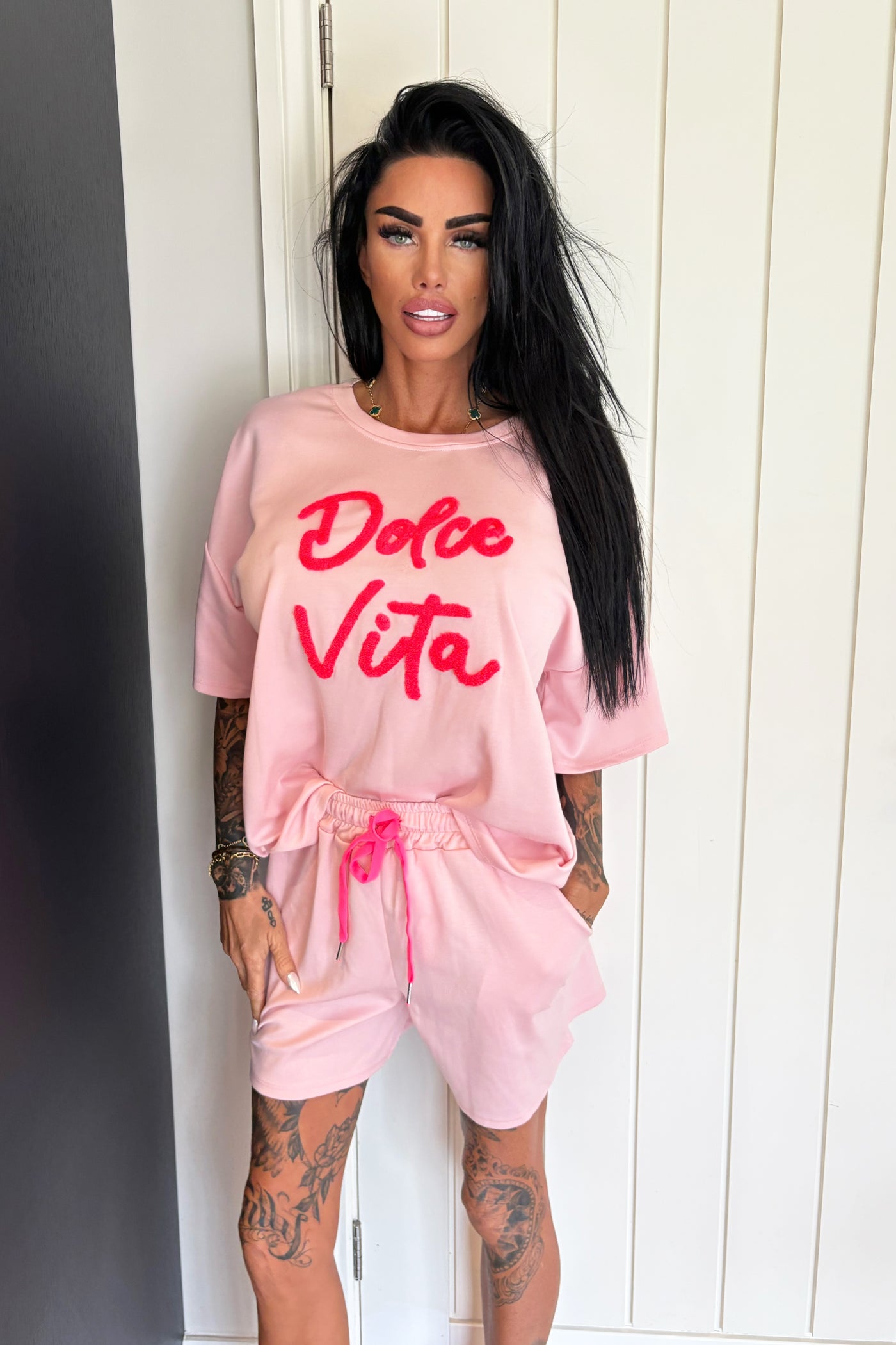 Dolce Vita Short Set - Pink