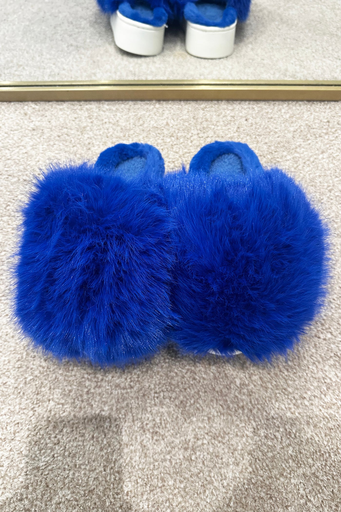 Extreme Fluffy Slippers - Blue