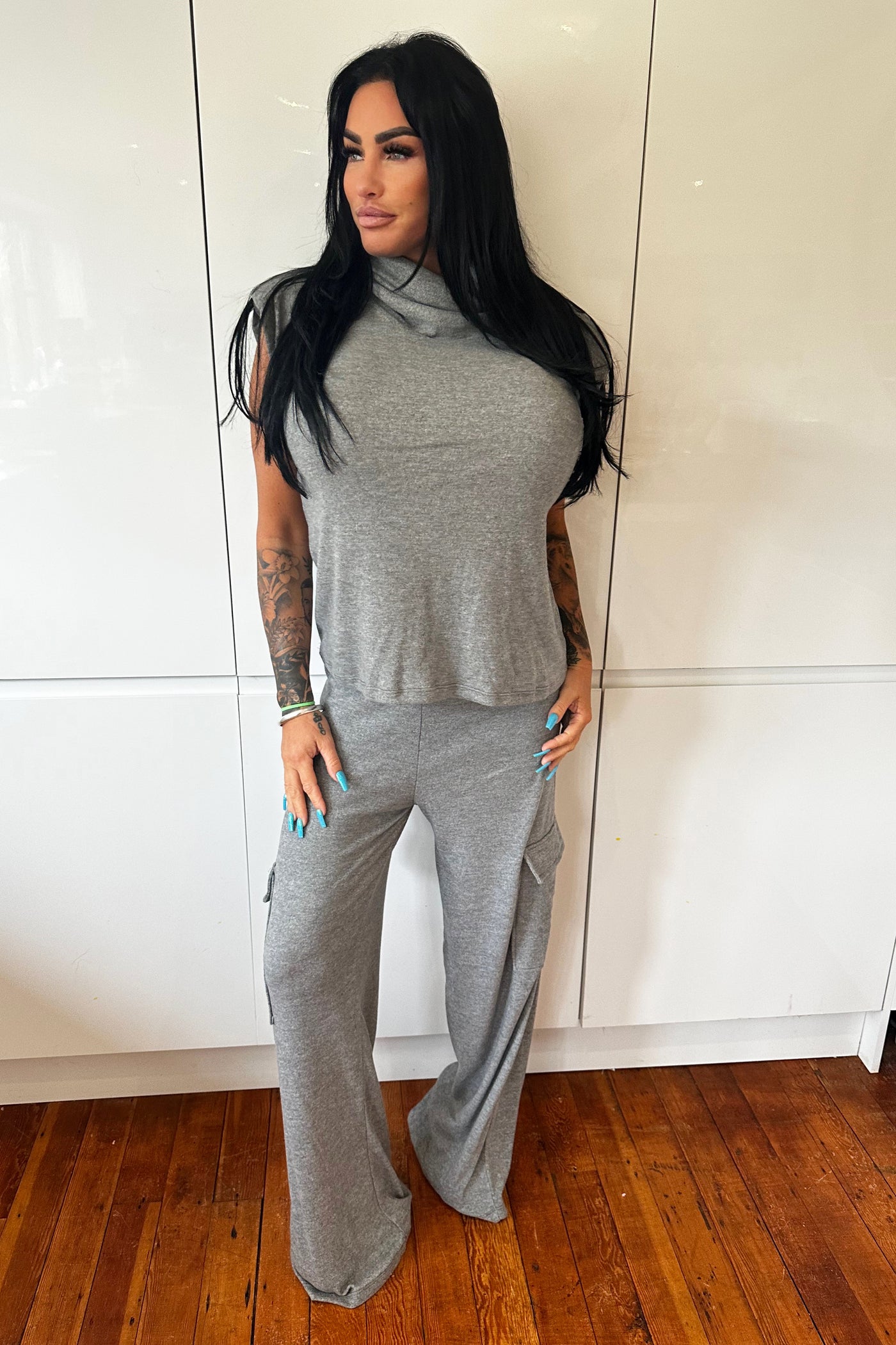 Cargo's Co-Ord - Grey