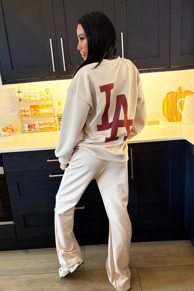 LA Tracksuit - Beige