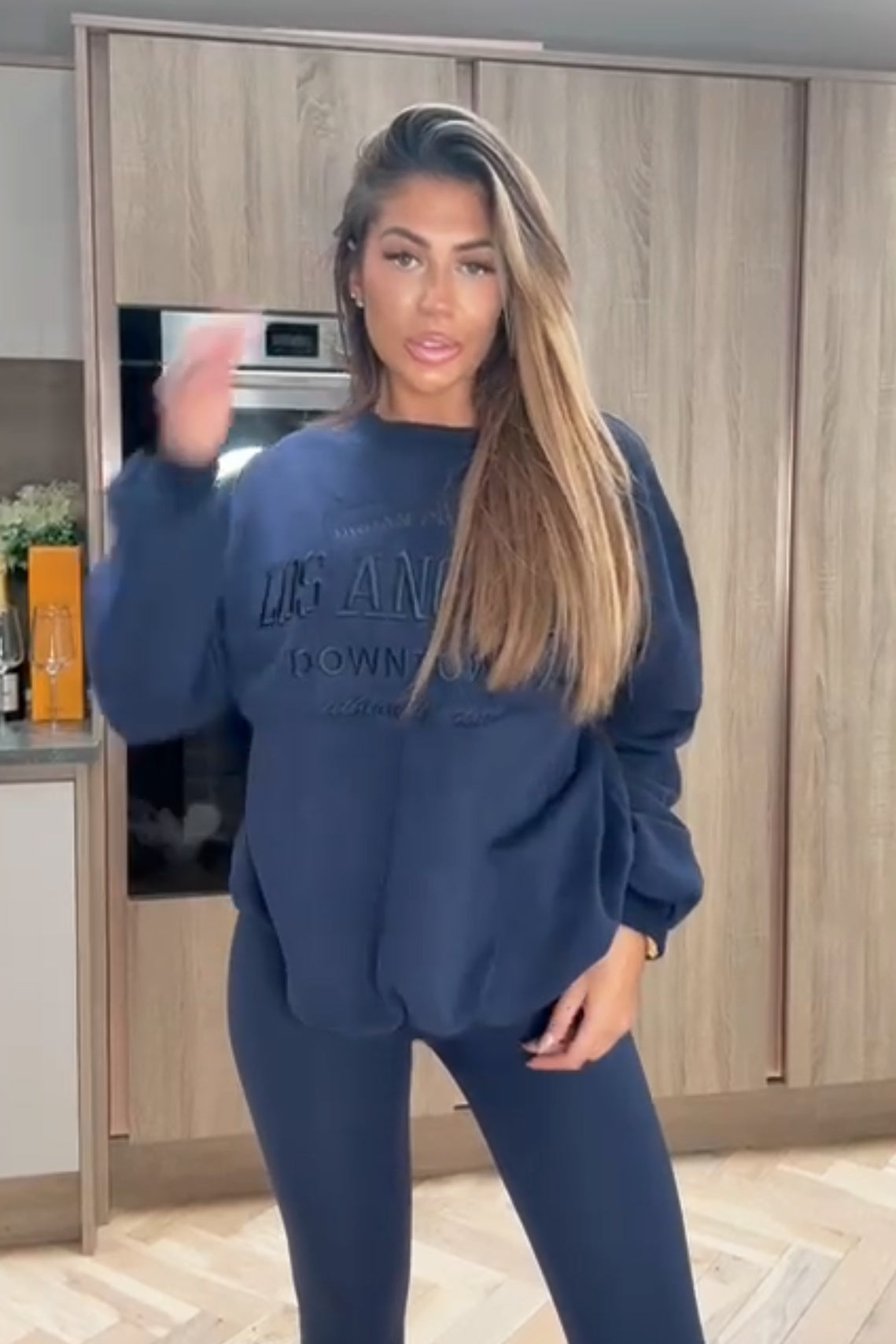 Los Angeles Downtown Sweatshirt - Navy