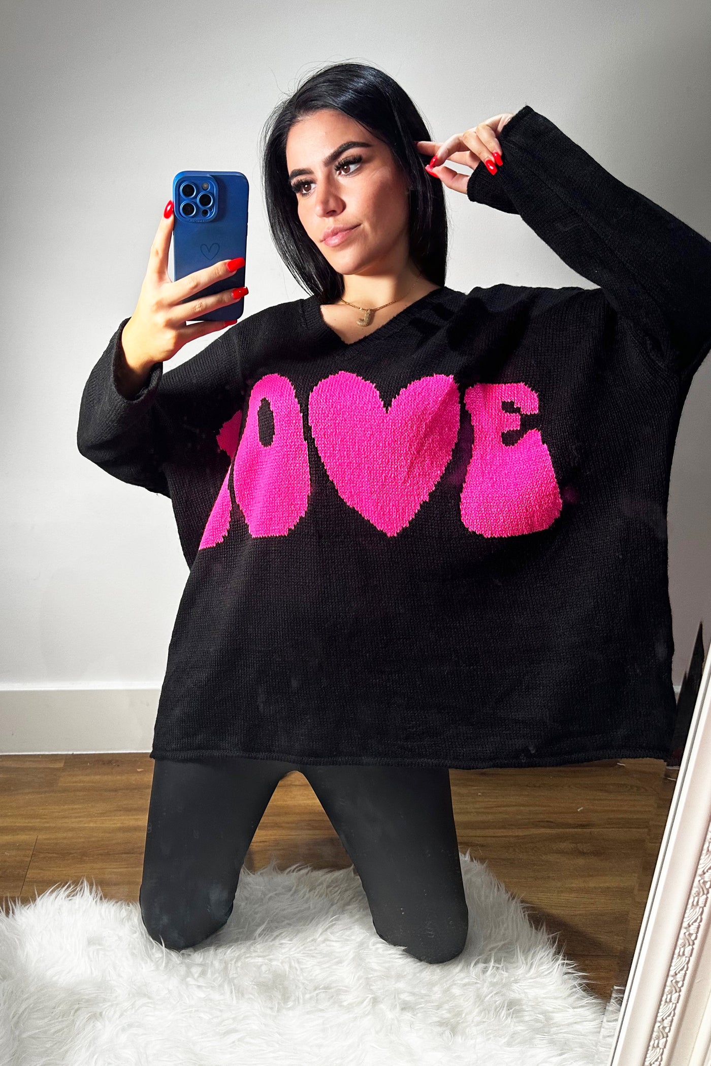 Love Jumper - Black