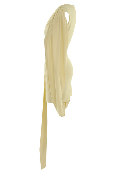 JYY Drape Dress - Yellow