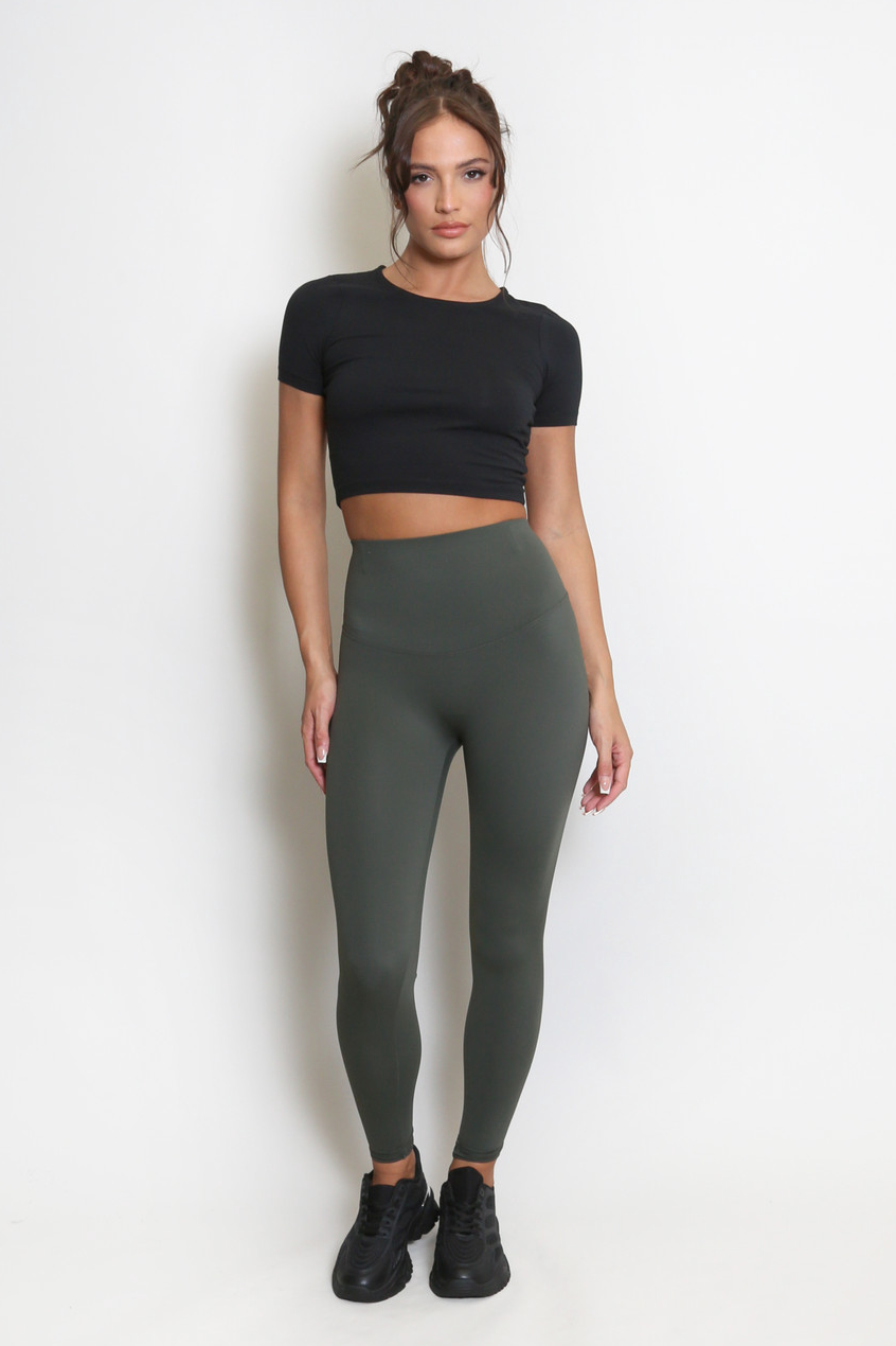 Slimming Leggings - Khaki