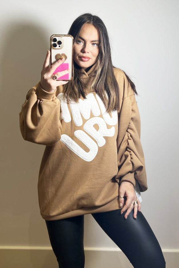 JYY Amour Hoodie - Camel