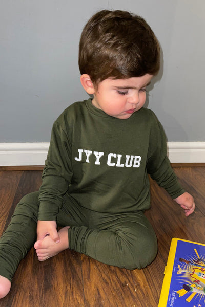 Kids JYY Club Lounge Set - Khaki