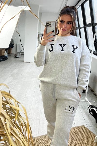 JYY Tracksuit - Grey Marl