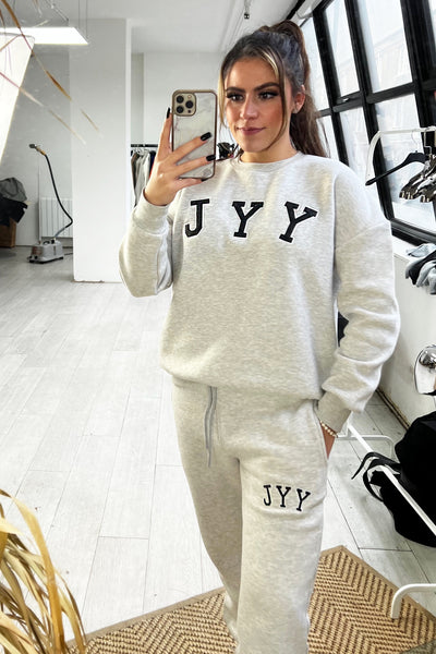JYY Tracksuit - Grey Marl