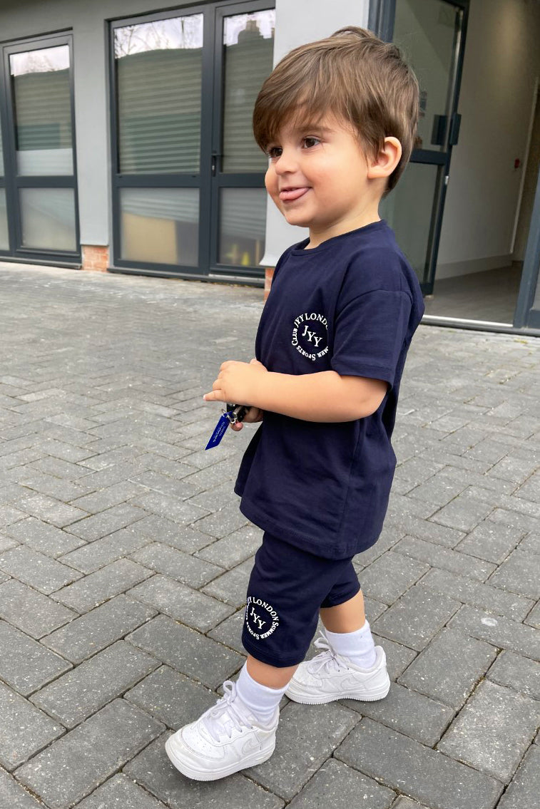 JYY KIDS Summer Club Short Set - Navy