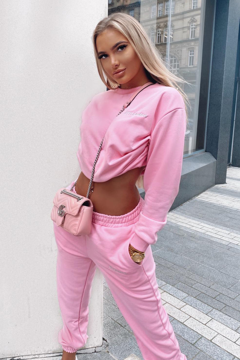 JYY London Trackie - Pink