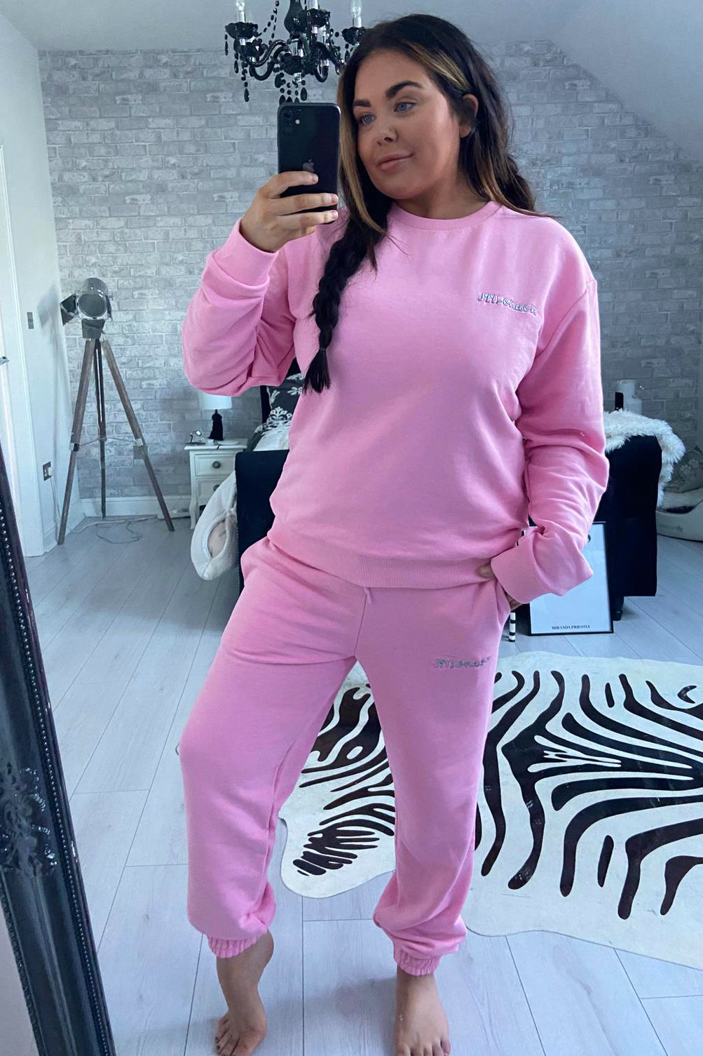 JYY London Trackie - Pink