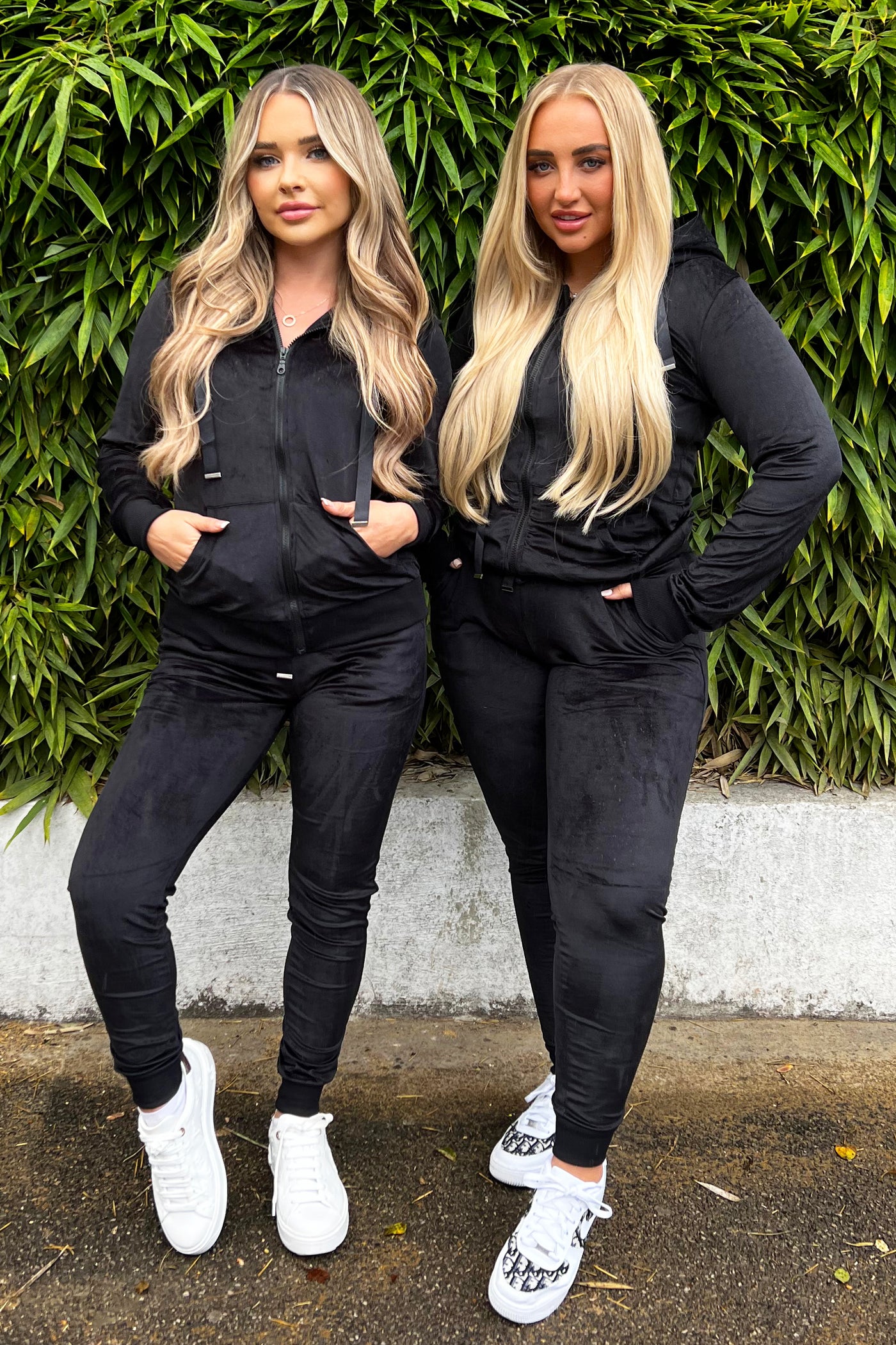 Velour Tracksuit - Black PREORDER 10TH DEC